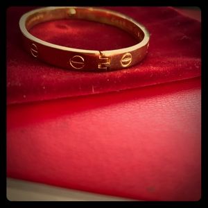 1970 Aldo Cipullo gold electroplate bracelet